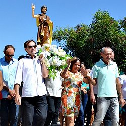 Massapê do Piauí celebra o dia de São João Batista com missa e procissão; veja fotos